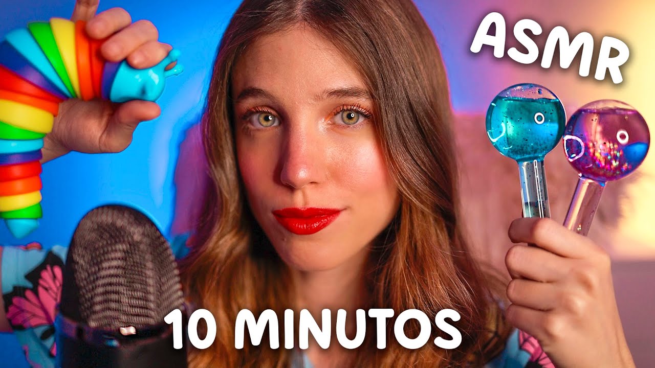 ASMR PARA DORMIR EN MENOS DE 10 MINUTOS 🌙 Los sonidos m&aacute;s relajantes hasta que te duermas profundo ✨