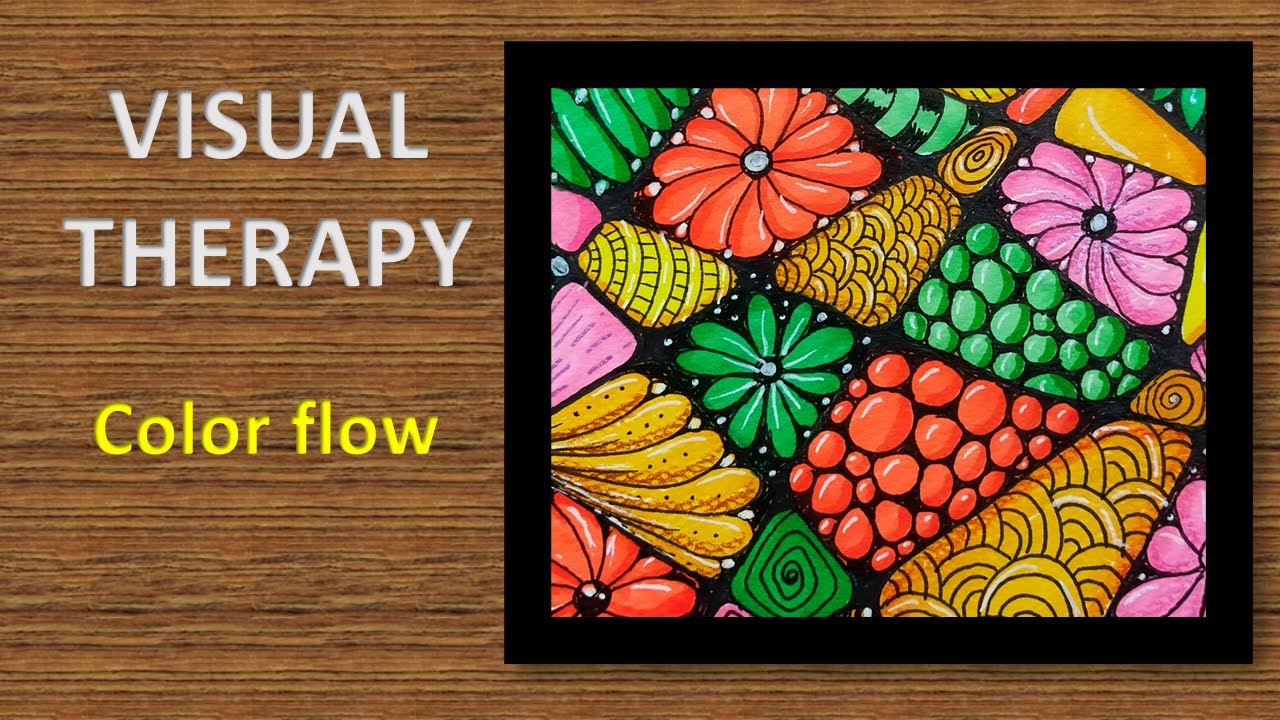 Pattern 028  // Color flow // Neurographie Art