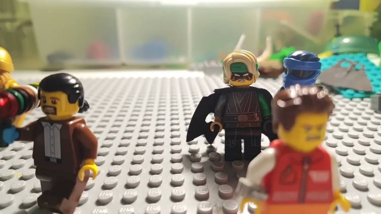 James Vs Gost|a stop motion animation by Aris3Light|stop motion with his characters 