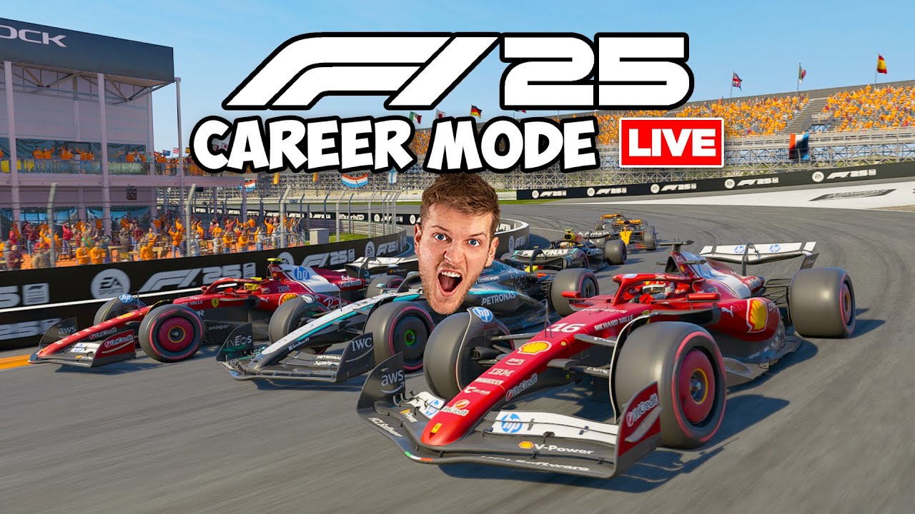F1 25 Career Mode Playthrough! | LIVE 🔴
