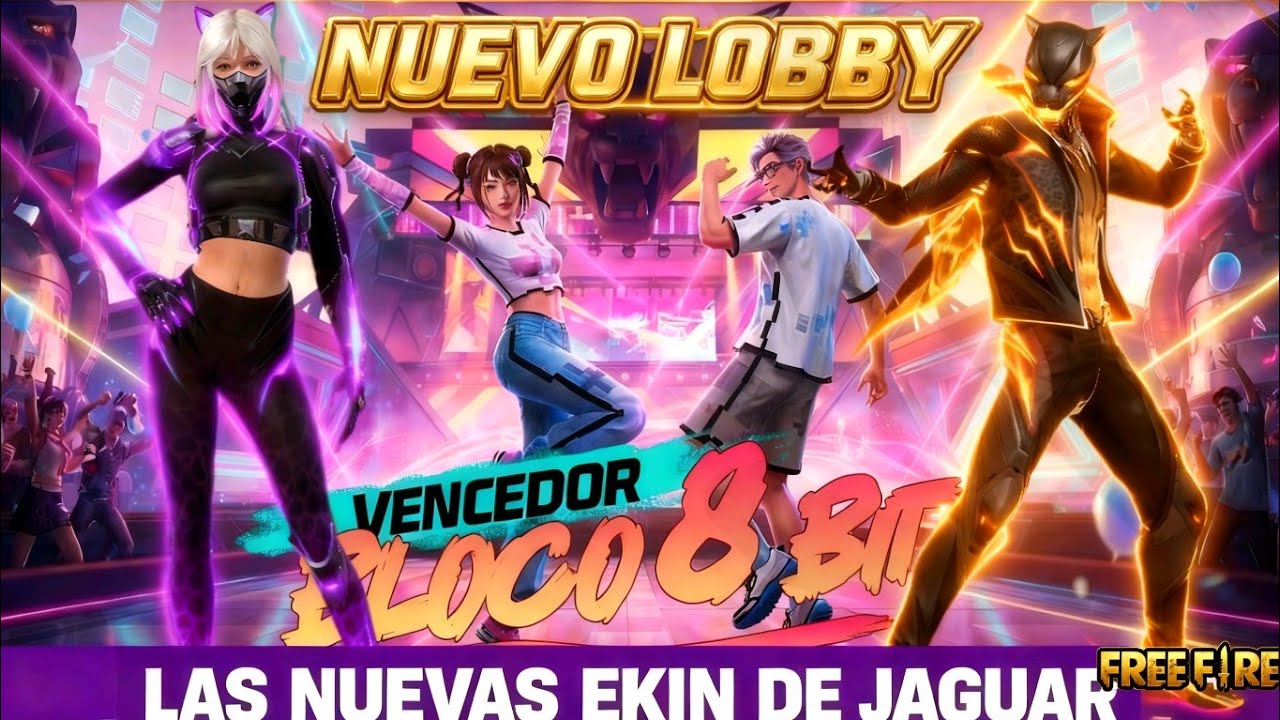 😱 EL NUEVO LOBBY LA LLEGADA DEL CONJUNTO RITMO CARNIVORO EN FREE FIRE 😱 EL EMOTE RITMO PANTERA ❤️😍