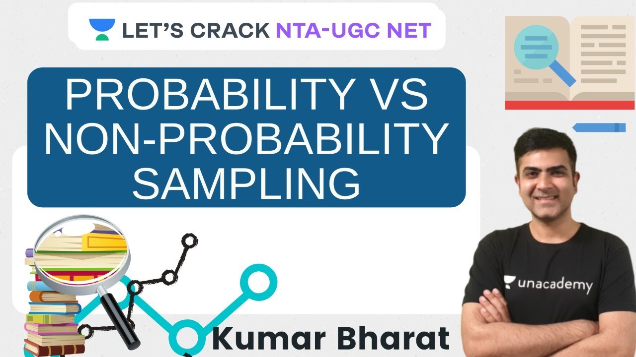 Probability Vs Non-Probability Sampling | Research Aptitude for NTA UGC NET Paper 1 | Kumar Bharat
