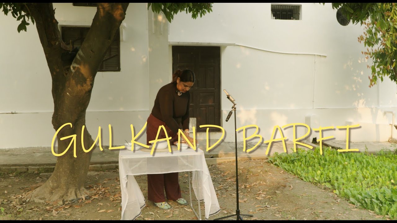 Instant Gulkand Barfi!