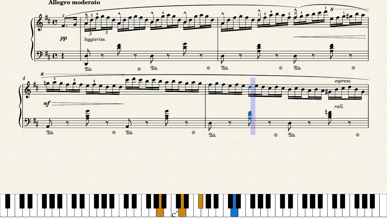 부르크뮐러 18, 18번 베틀가 |  Burgmüller 18 (Op.109) No.18 - La Fileuse