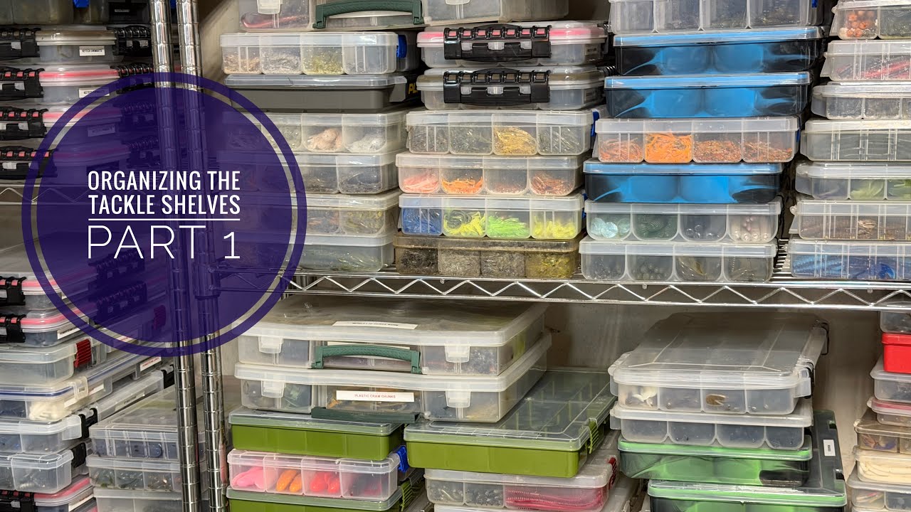 Организация полок для рыболовных снастей. Часть 1.