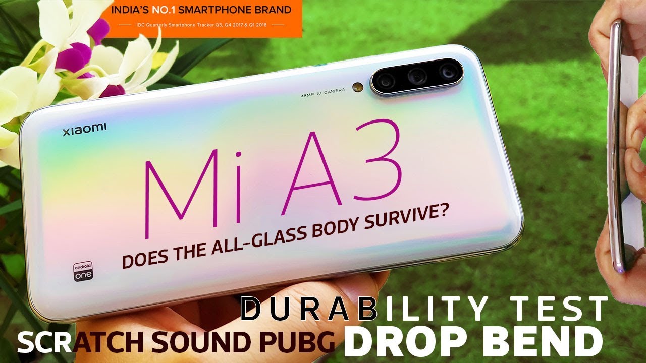 Mi A3 Durability Review - ALL GLASS FLAGSHIP BUILD - But is it Durable?!