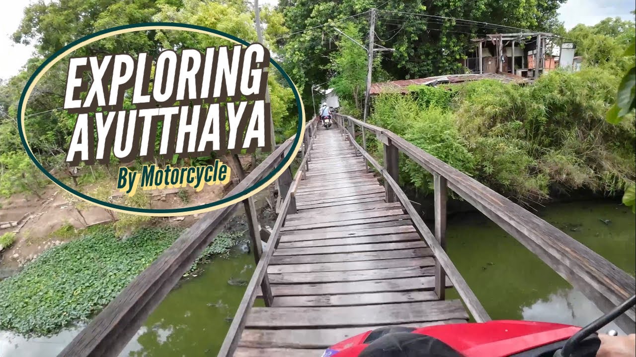 Exploring Ayutthaya By Motorcycle - How to Rent & Ride Through the Historical Park - Thailand 2023