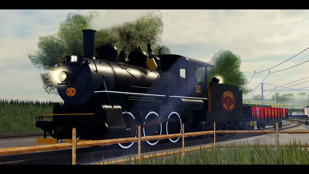 Strasburg Railroad Roblox - The Olden Days With 31!