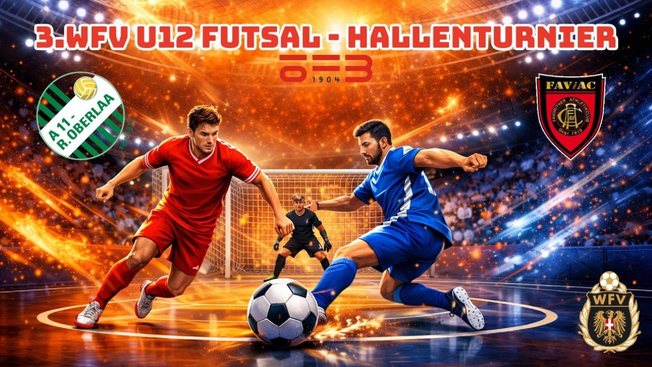 FAVAC vs A11.Rapid Oberlaa #3.WFV U12 Futsal Hallenturnier