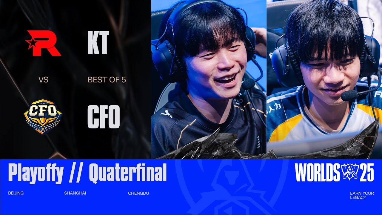 DOGGO vs BDD - CFO vs KT ROLSTER - ĆWIERĆFINAŁ WORLDS 2025