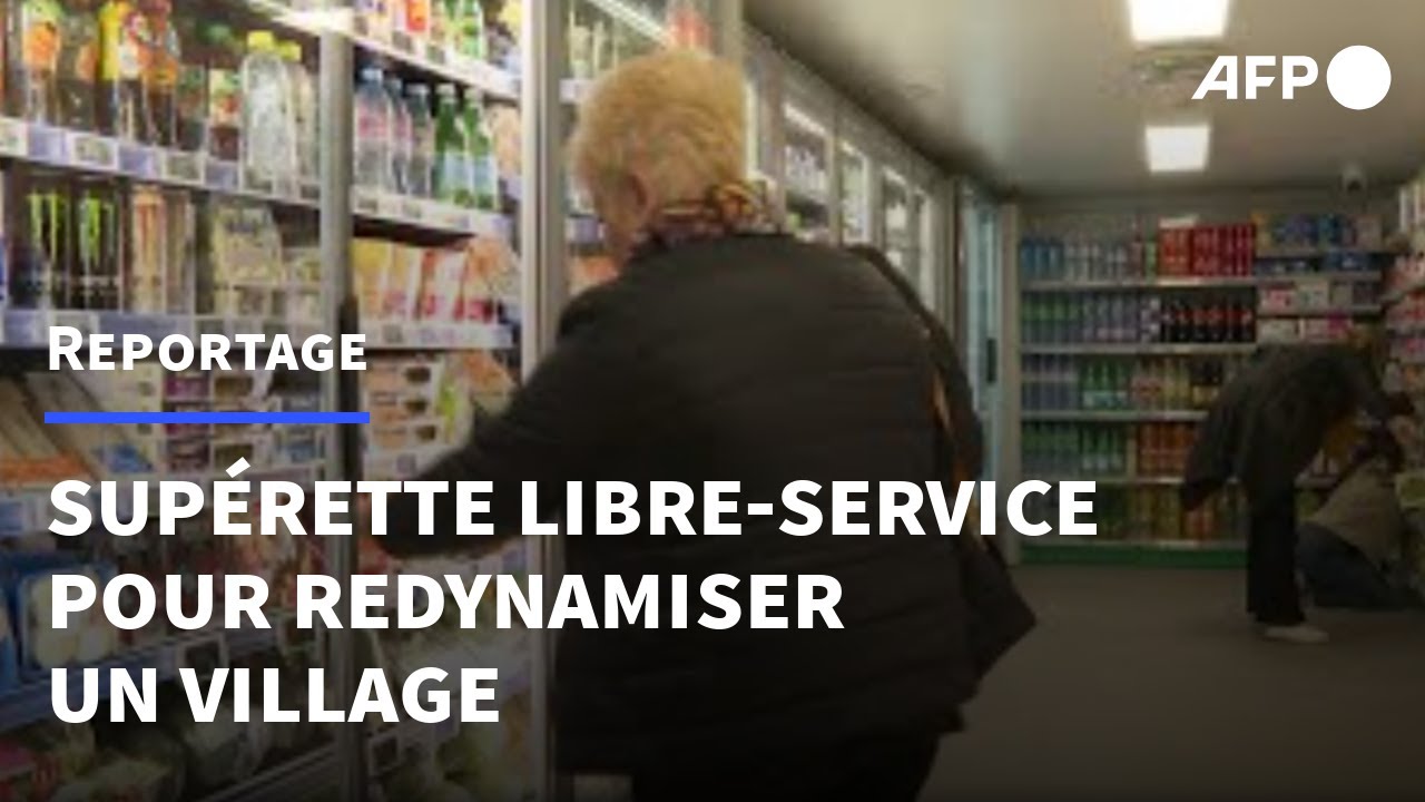 En Charente, une supérette en libre-service pour redynamiser un village | AFP