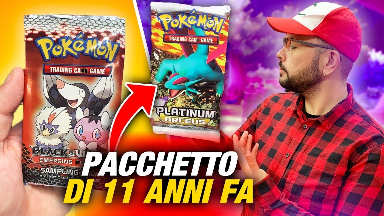 HO TROVATO UN PACCHETTO DI 11 ANNI FA - POKEMON! POWER BOX