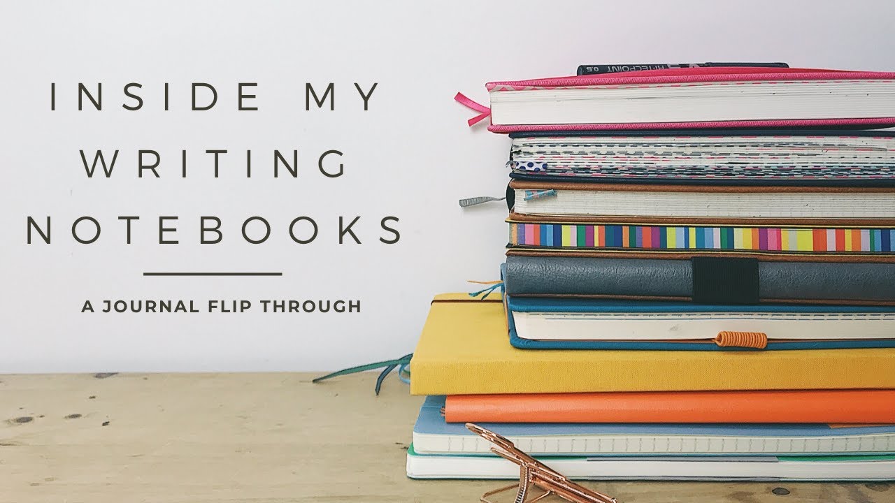 Writing Journal Flip Through | Inside My Writing Notebooks From The Last Six Months