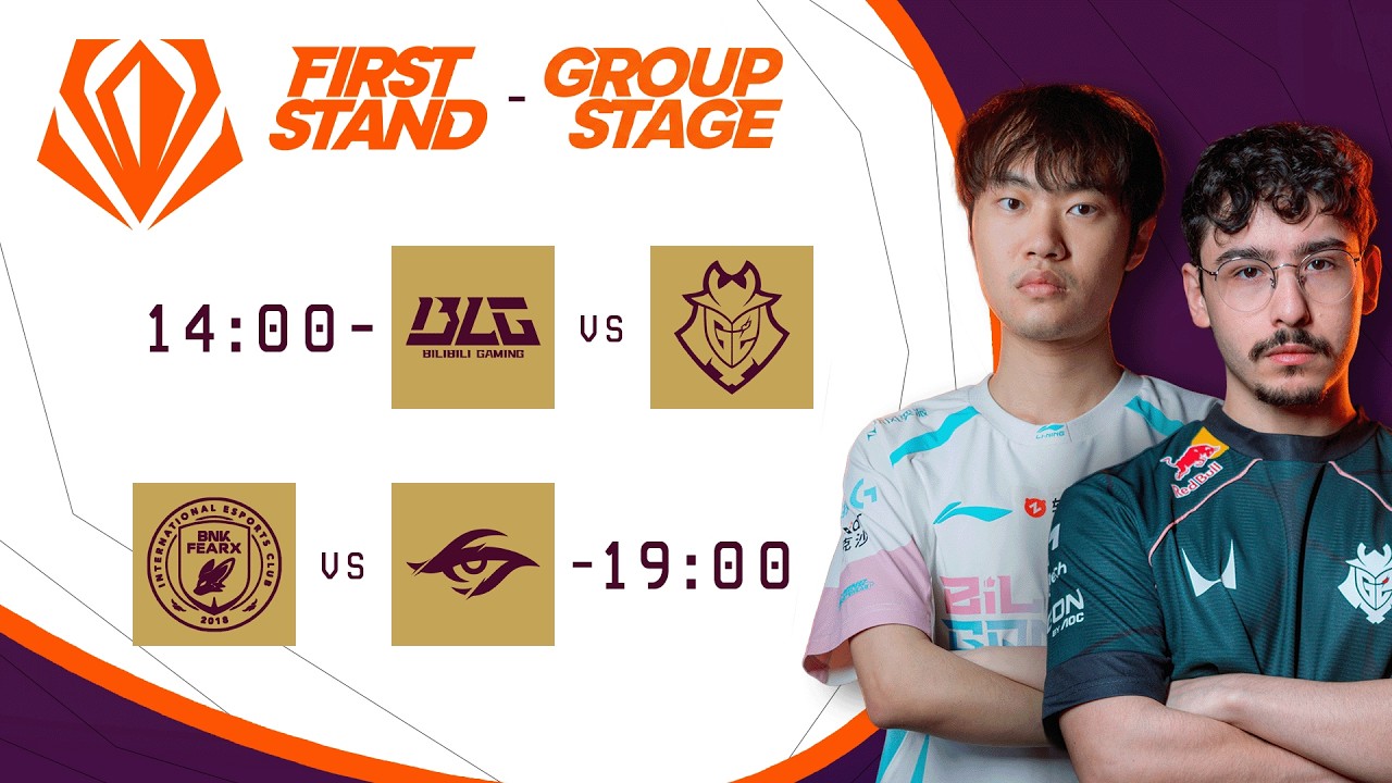 🟢 LEC WINTER CHAMP vs LPL WINTER CHAMP🟢TAG 3 - FIRST STAND 2026 Group Stage🟢 BO5 🟢 #WatchLEC