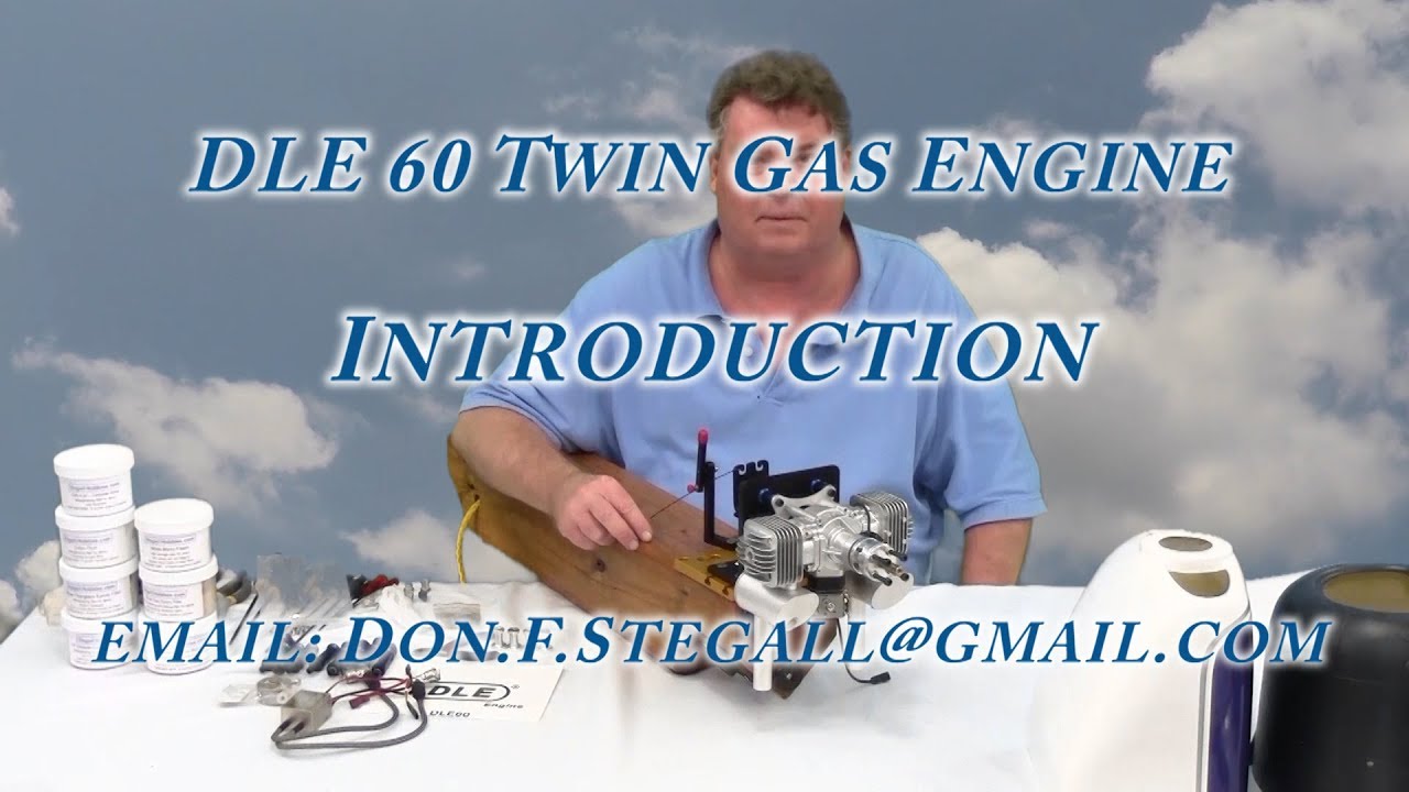 DLE 60 Twin Gas Engine - Introduction