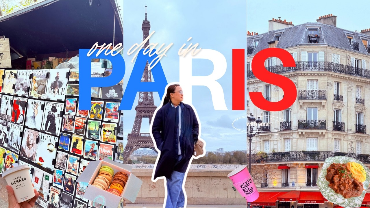 One Day in PARIS | a travel vlog
