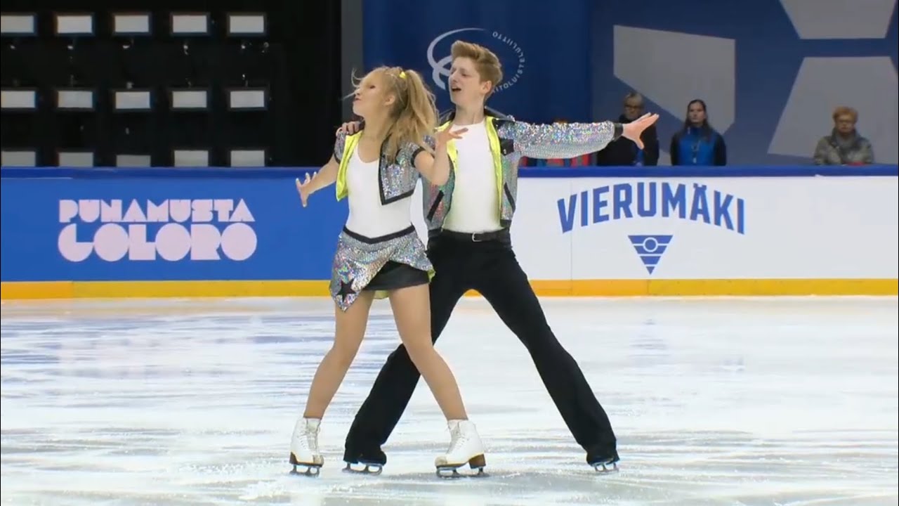 Olexandra Borysova & Aaron Freeman RD, Finlandia Trophy 2023-2024