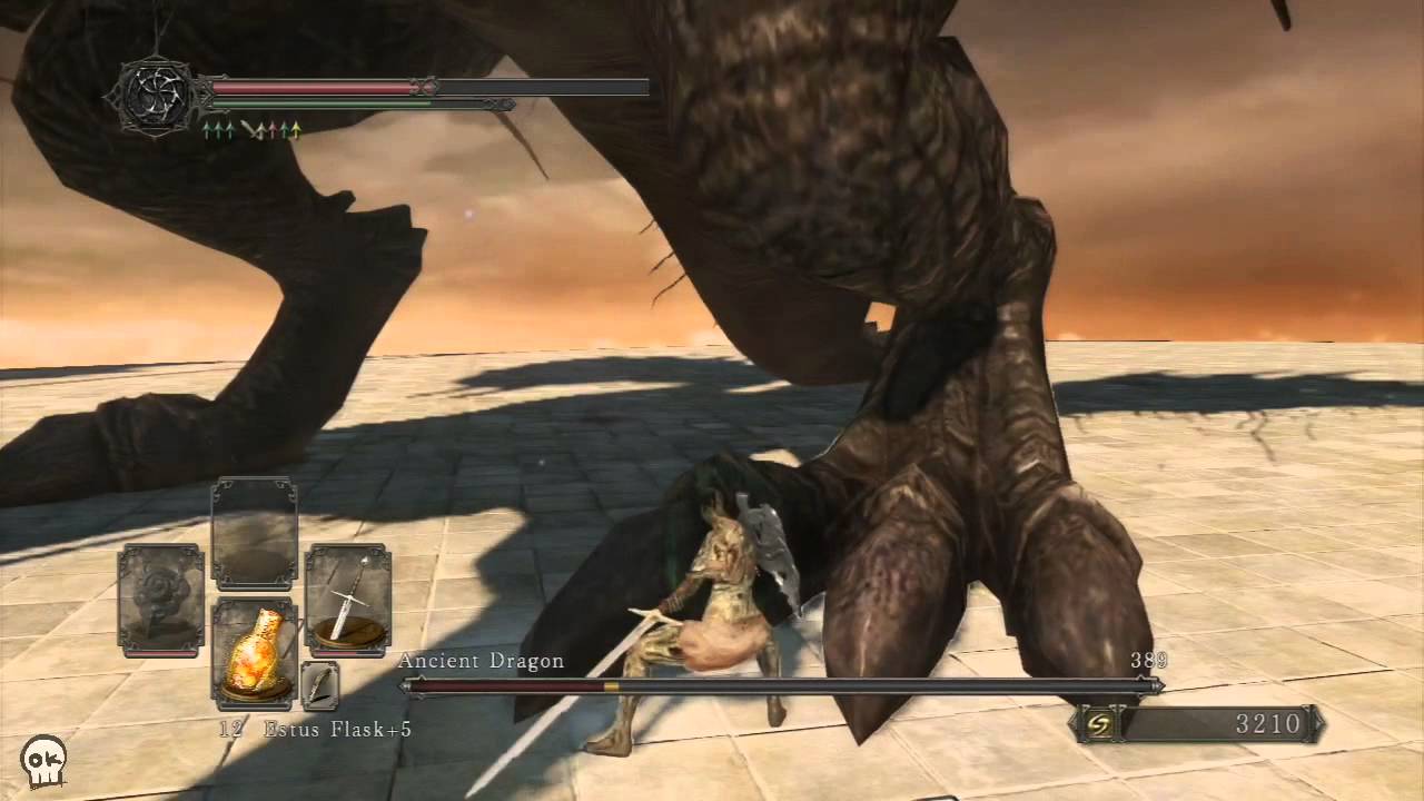 Dark Souls 2 - Ancient Dragon - Fastest Way to Kill Ancient Dragon