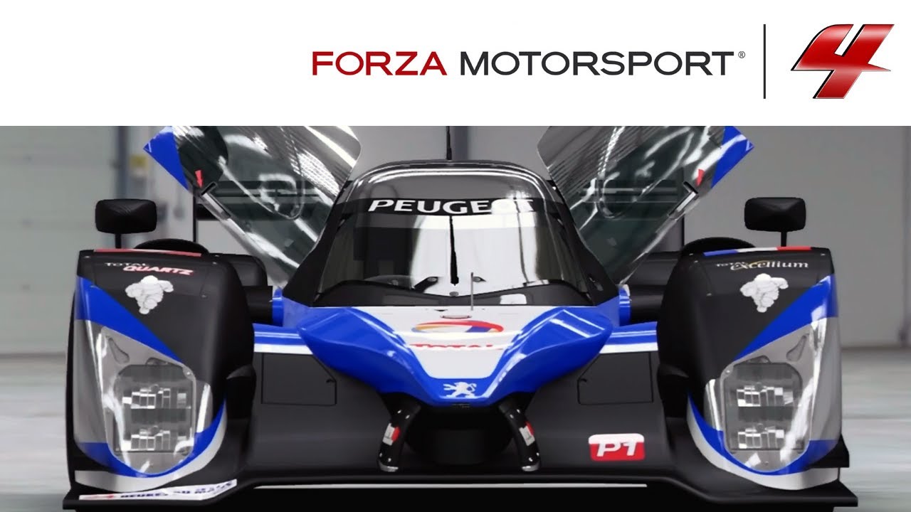 Forza 4 1080p Peugeot Sport Total 908 Autovista