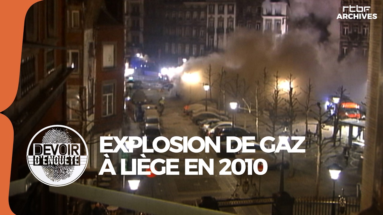 Chronique d'une explosion de gaz annoncée à Liège en 2010 (Devoir d'enquête) - RTBF Archives