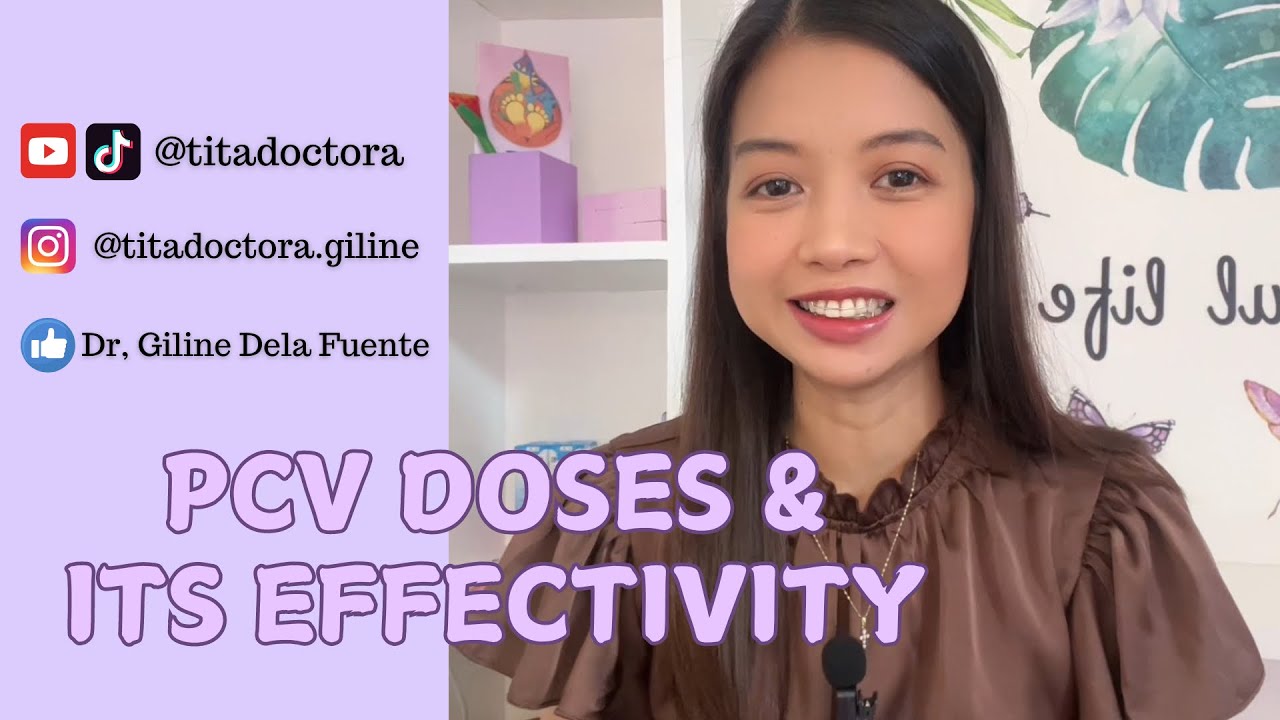 PCV Doses and Effectivity (Pneumococcal vaccine)💉👩🏻‍⚕️