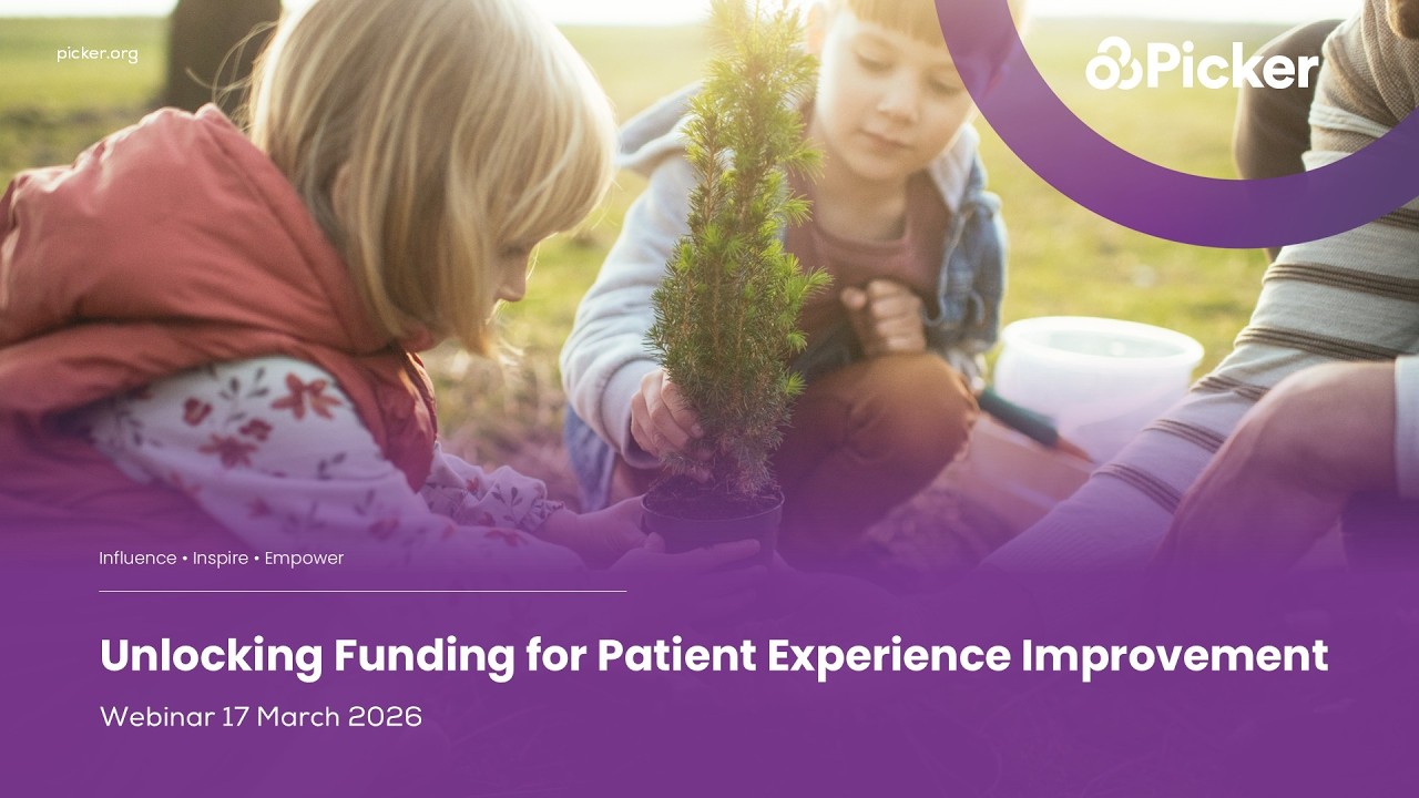 Webinar: Unlocking funding for patient experience improvement
