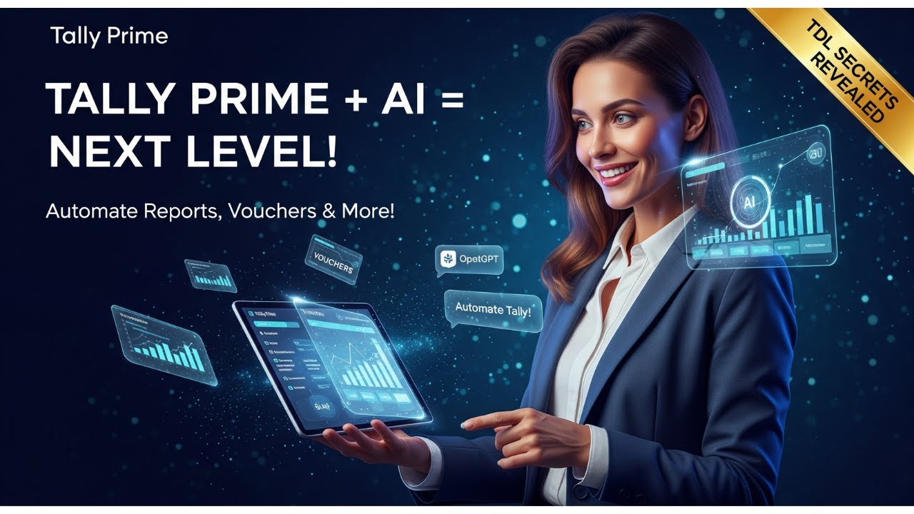 Ultimate Tally Prime TDL with ChatGPT Automation!