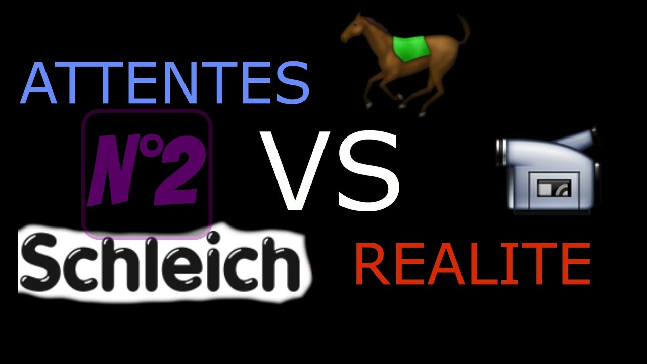 ATTENTES VS RÉALITÉ - LES SCHLEICH N°2
