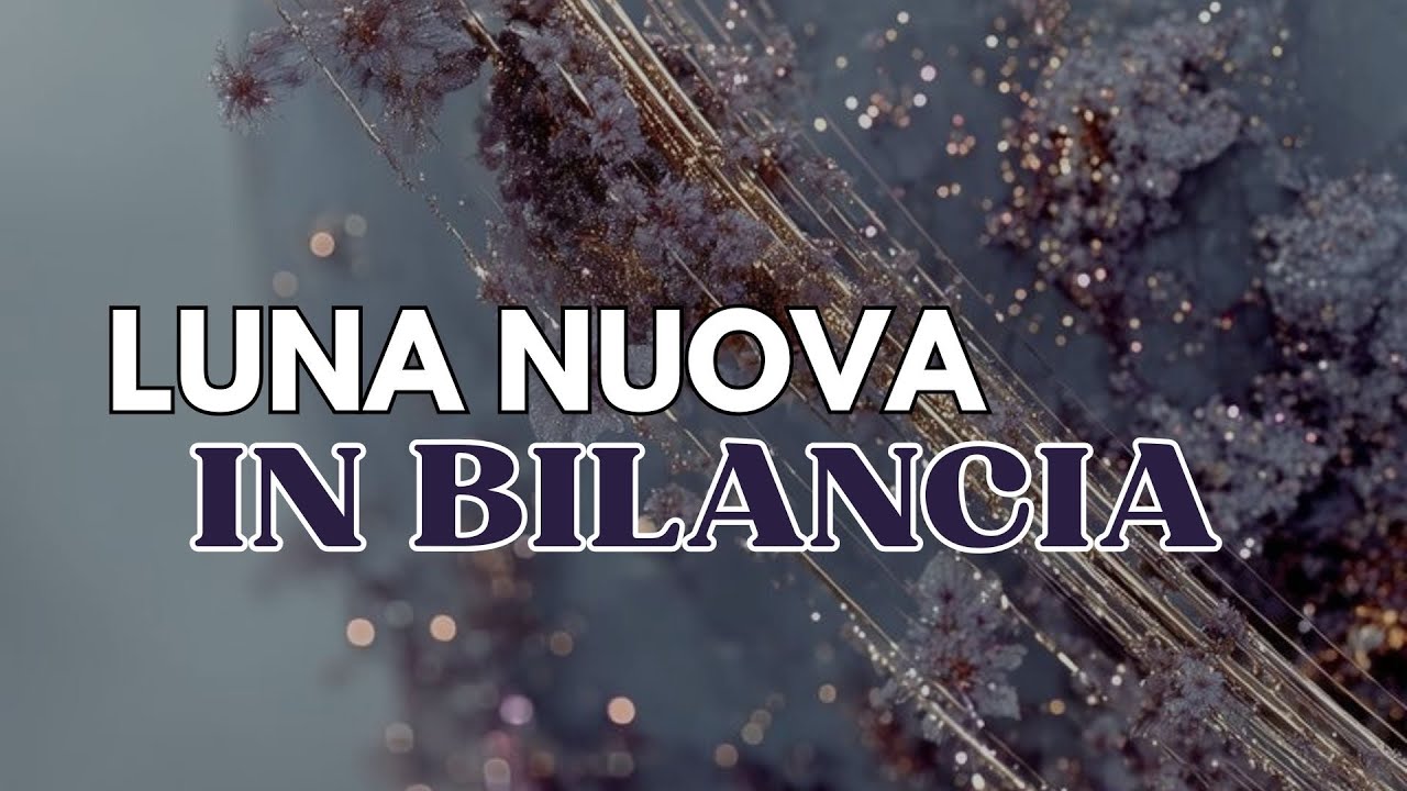 luna nuova in bilancia