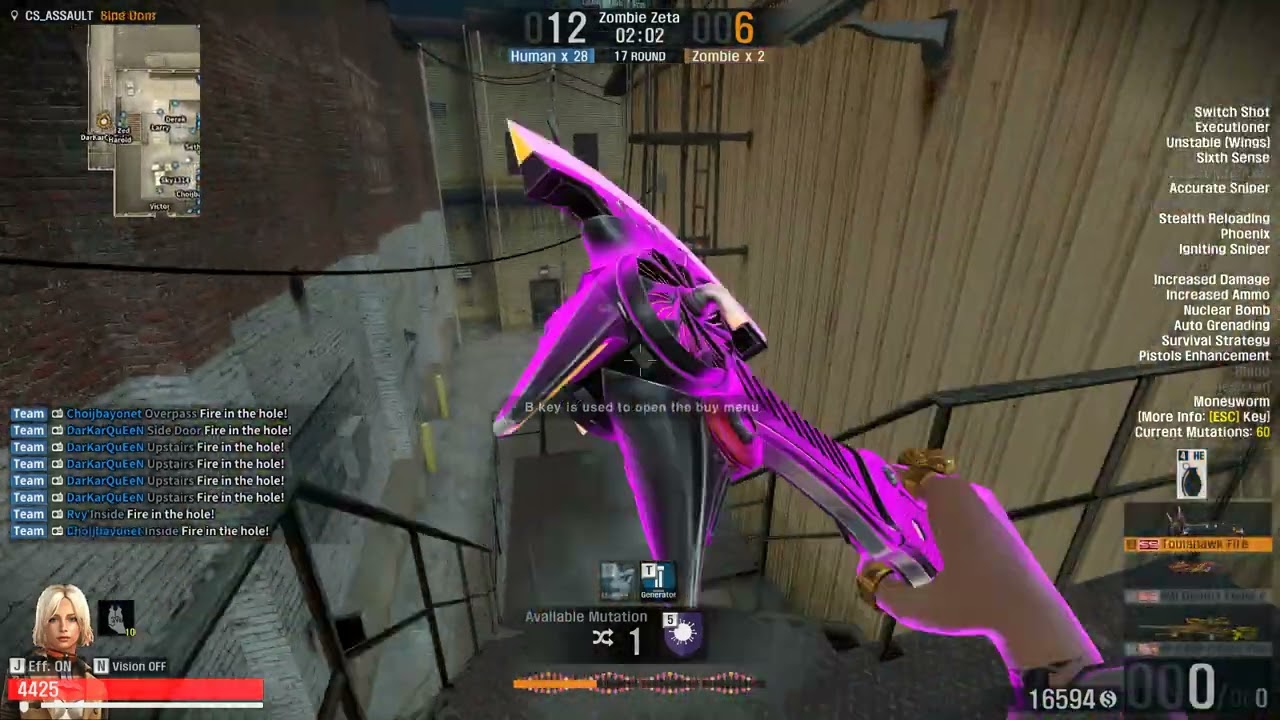 Counter Strike Online 2 Zombie Zeta Gameplay Map CS_ASSAULT.