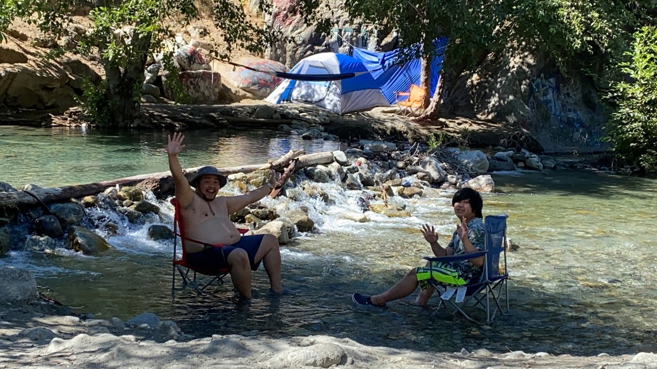 Picnic at the East Fork of San Gabriel River