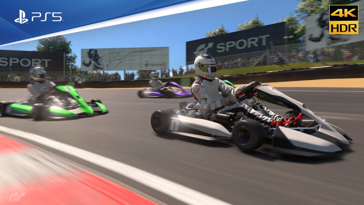 PS5 Gran Turismo GO KART RACING IS CRAZY FAST 4k HDR