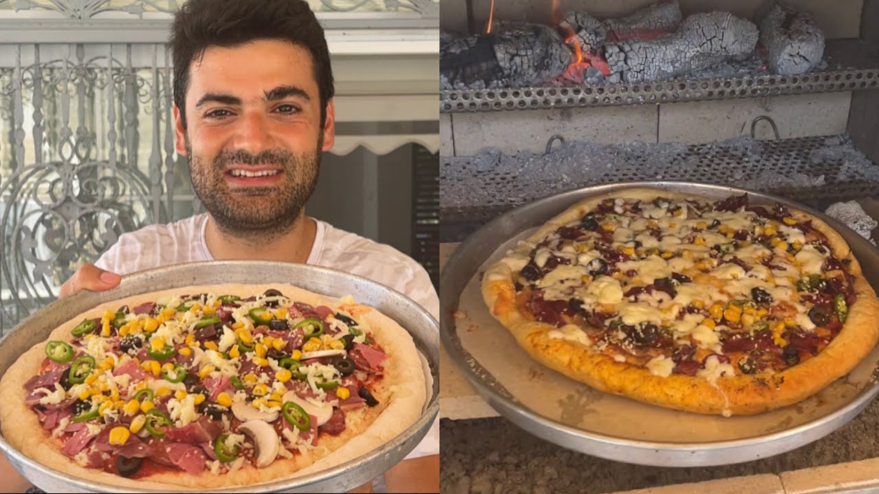 TAŞ FIRINDA KÖZDE PİZZA!!!