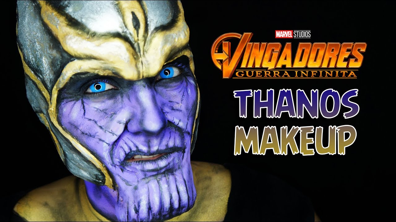THANOS MAKEUP | VINGADORES/ AVENGERS TUTORIAL | Maquiagem Artística