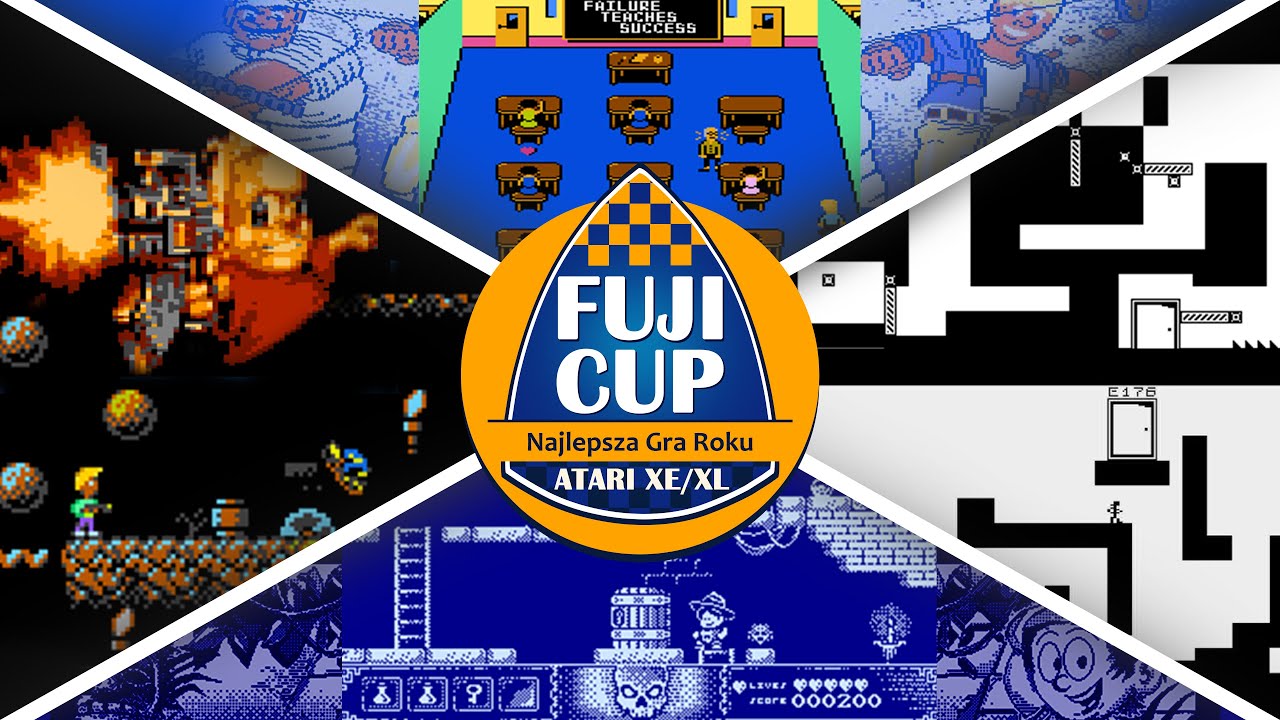 FujiCup 2024, najlepsze gry roku na Atari XE/XL! Wyniki, nagrody, #8bit