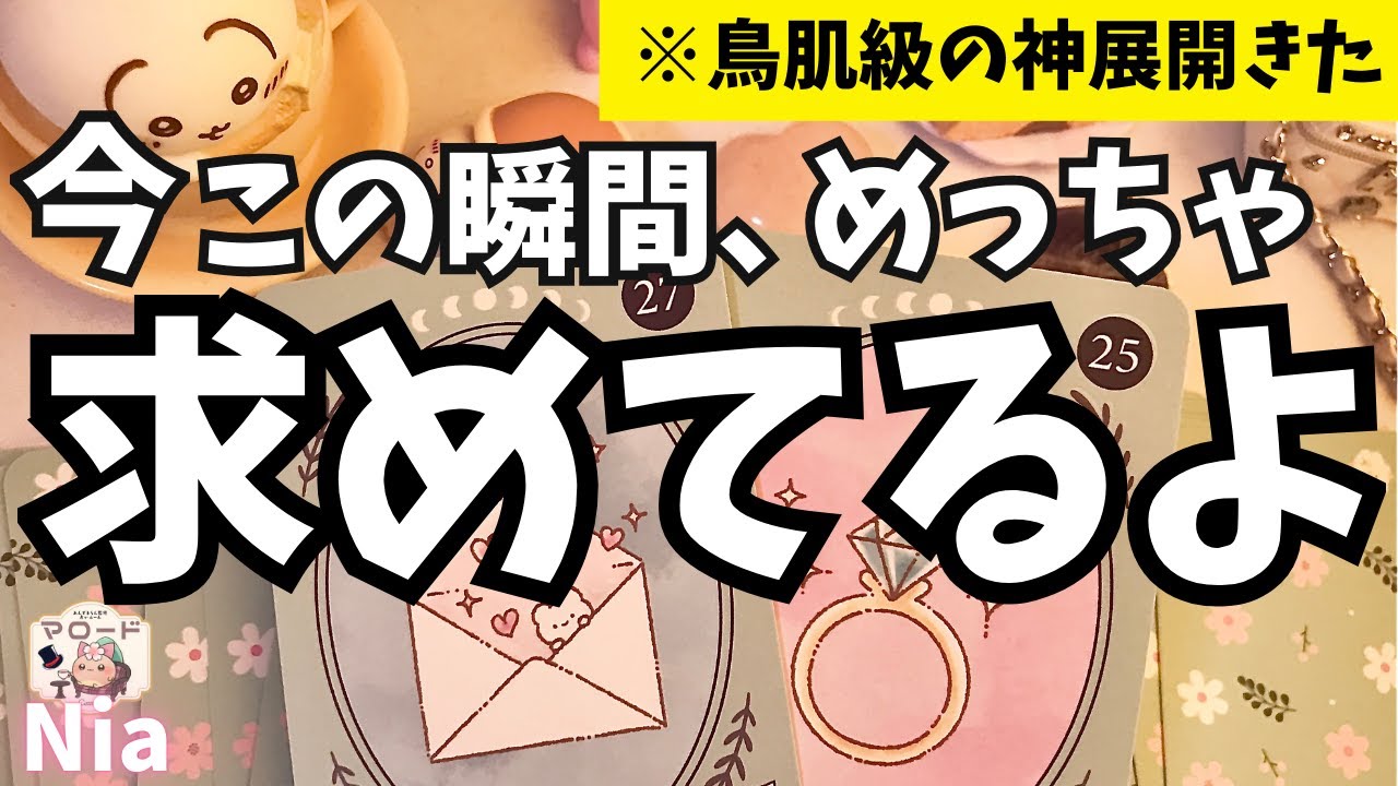⚡️今年最後の神展開🔮あの人の本音、全部見えちゃいました…信じられない結果【恋愛占い】【タロット・オラクル・リーディング】【Nia☁️🥞】本音 神展開 今この瞬間 気持ち 魅力