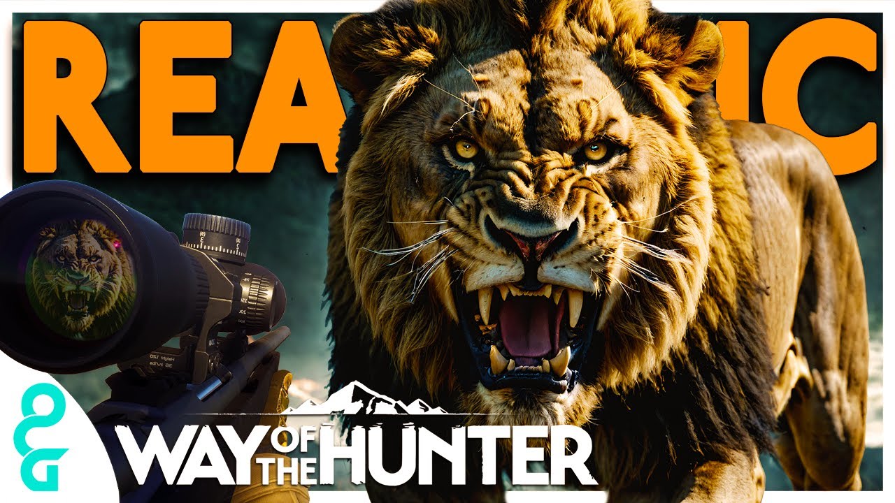 Realistic Lion Hunt, Albino and Luecistic!| WAY OF THE HUNTER