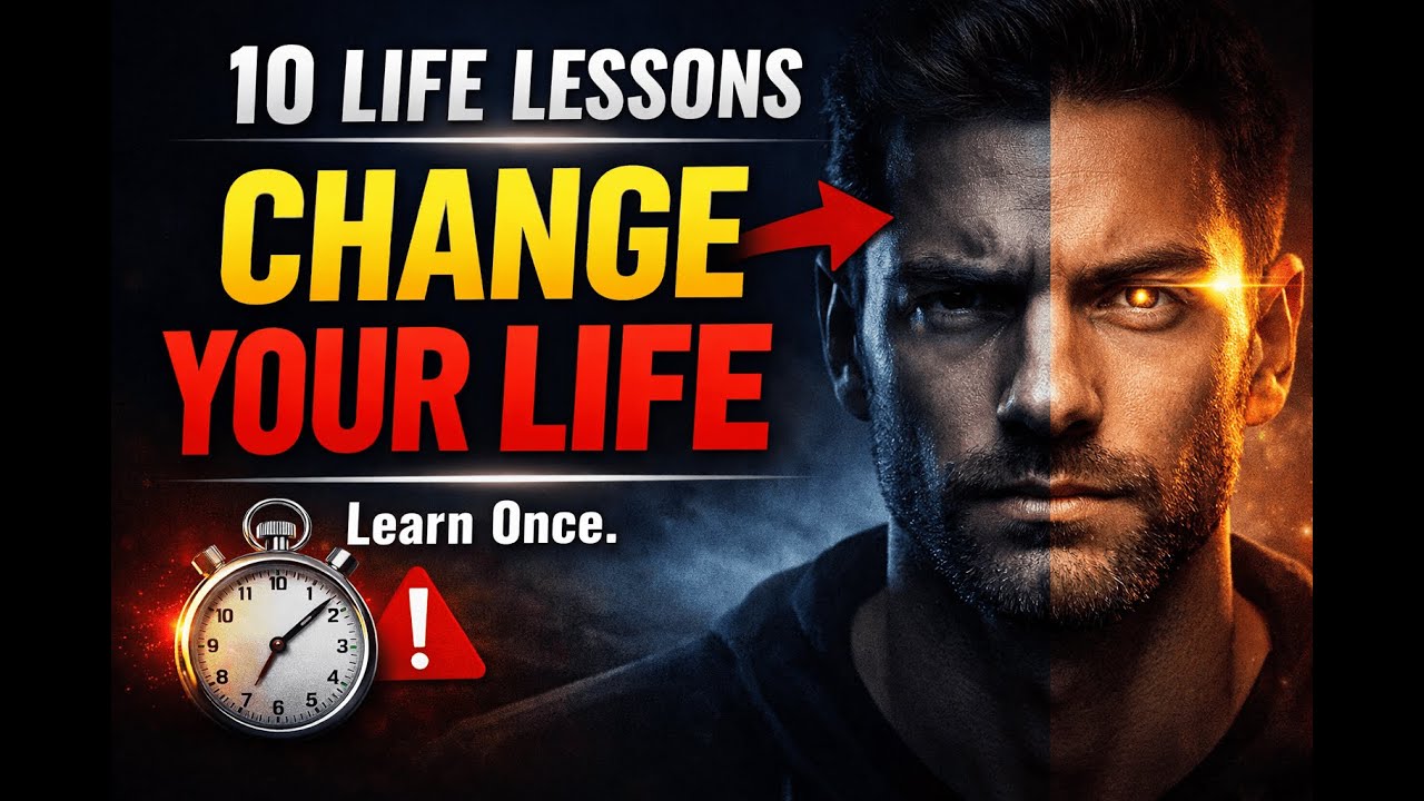 10 Life Lessons To Learn Once That Will Change Your Life Forever