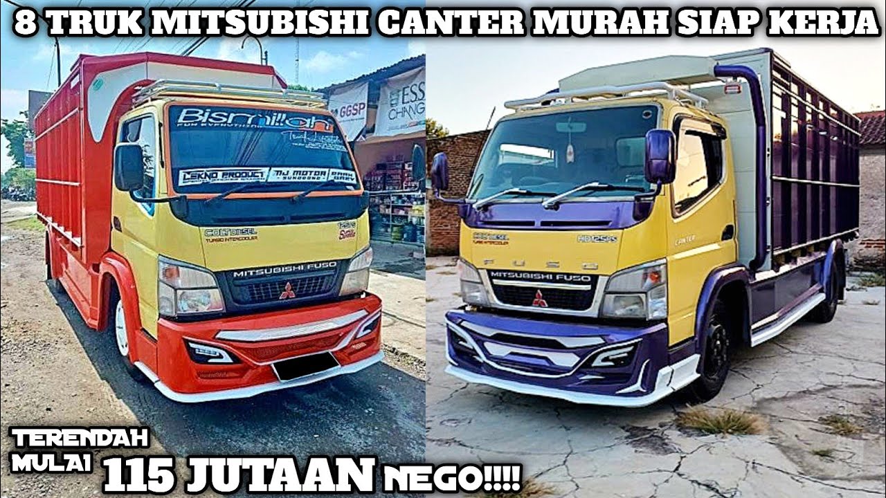 HARGA TRUK MITSUBISHI CANTER BEKAS MULAI 115 JUTA NEGO || UPDATE TERBARU 2023 | JUAL BELI TRUK BEKAS