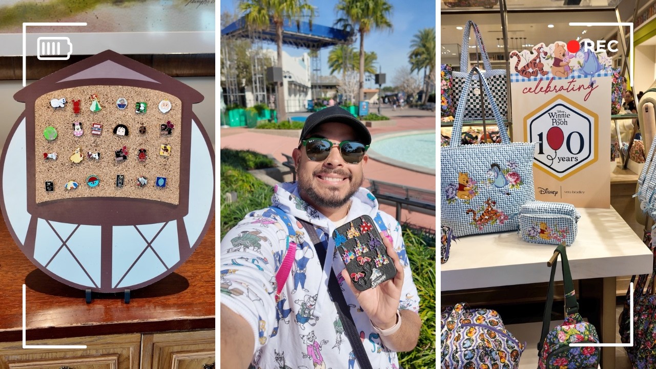 Disney Springs Pin Trading | New Disney Parks Merchandise - February 2026