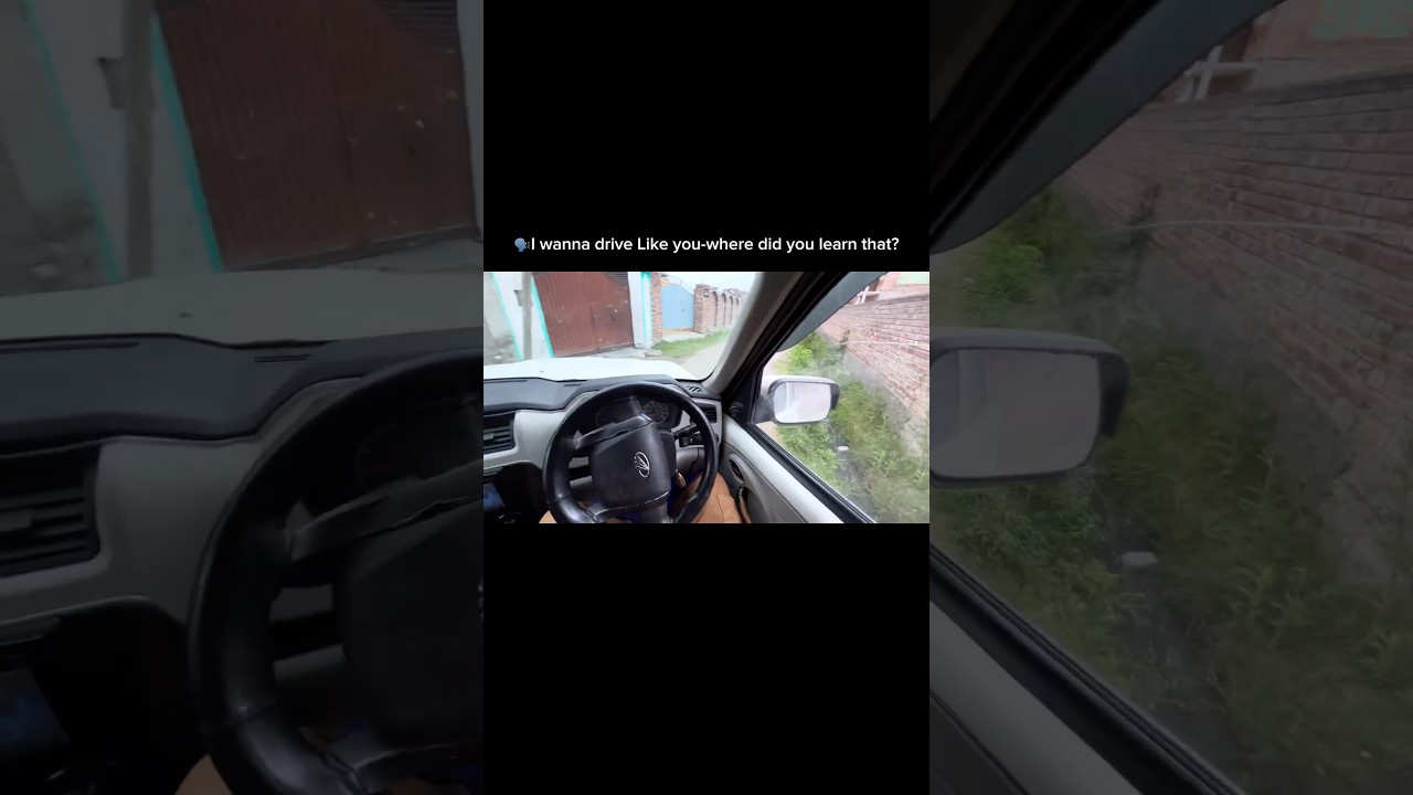 U r legend if u Have you learned driving from this?🥶 