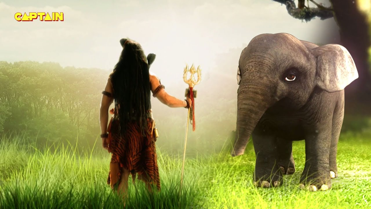 शनि देव की दृष्टि से बचने के लिए भोलेबाबा ने लिया गज का रूप || Sankatmochan Mahabali Hanuman