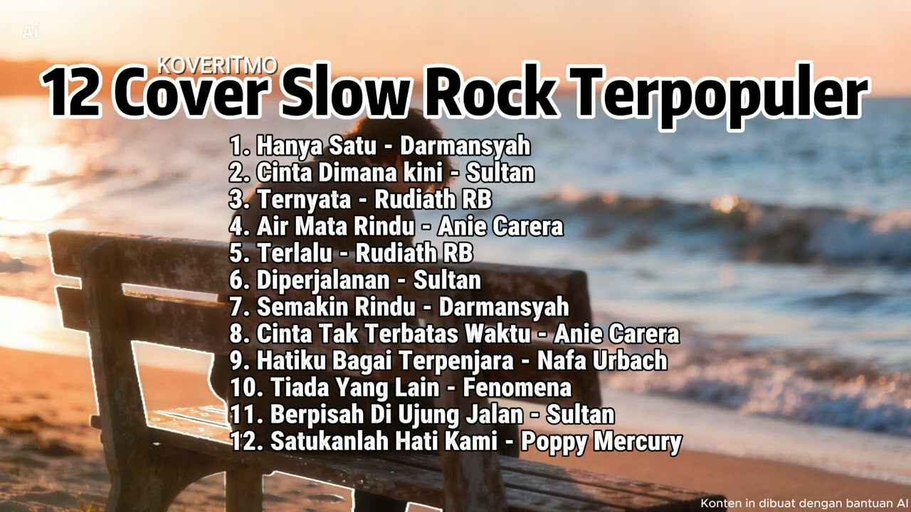 Kumpulan 12 Cover Slow Rock terpopuler (cover by Koveritmo)