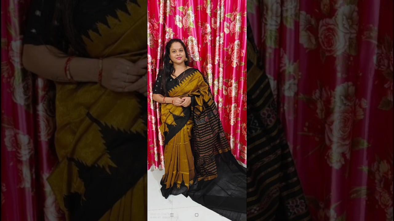 Tissue Cotton Saree ❤️ #tissuecottonsaree #saree
