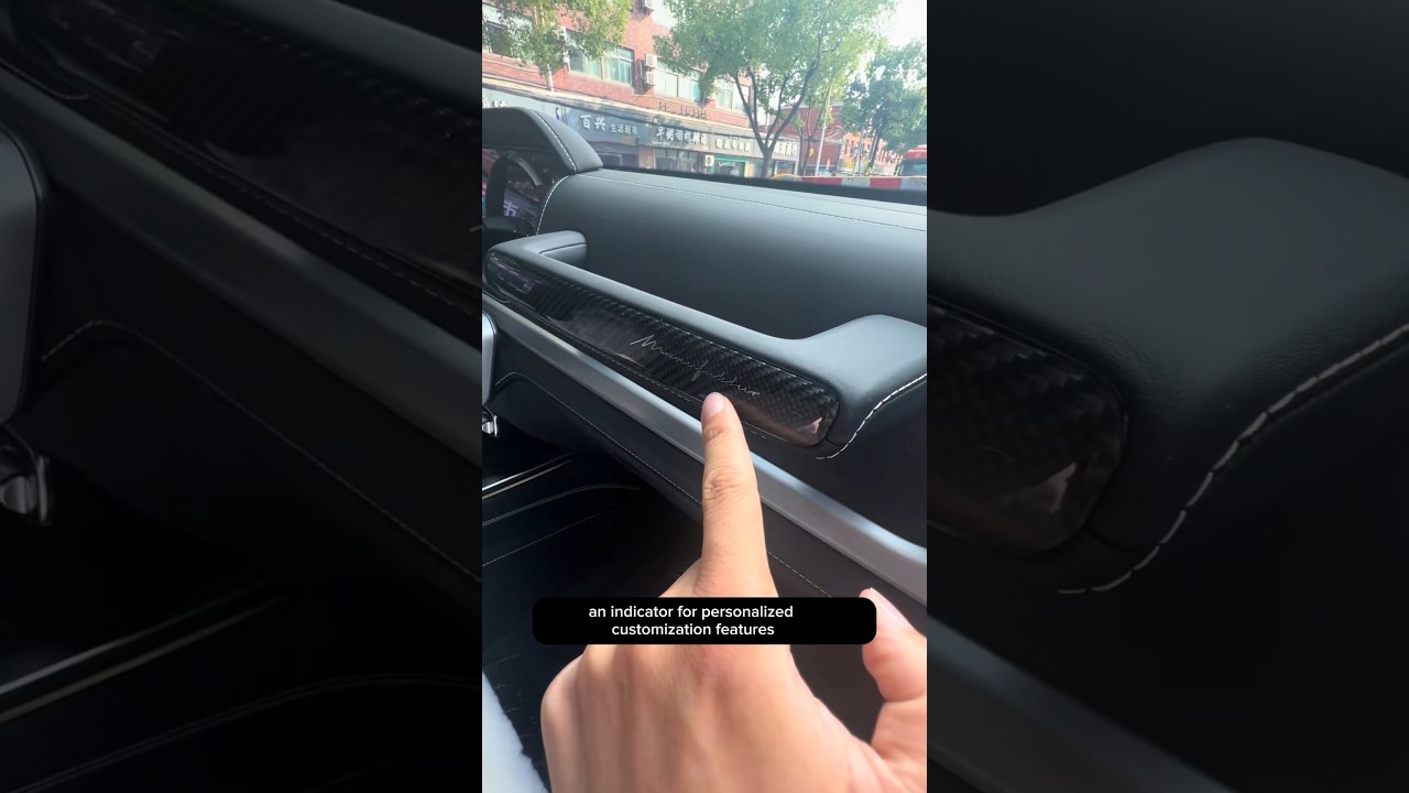 Carbon Fiber Interior On The New G63 G-Wagon