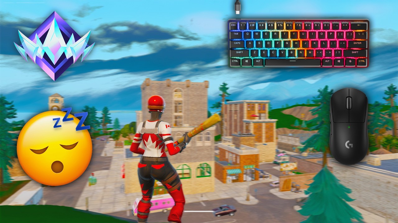 SteelSeries Apex Pro Mini ASMR😴Duo Venture Reload Gameplay🏆Satisfying Fortnite 240FPS 4k