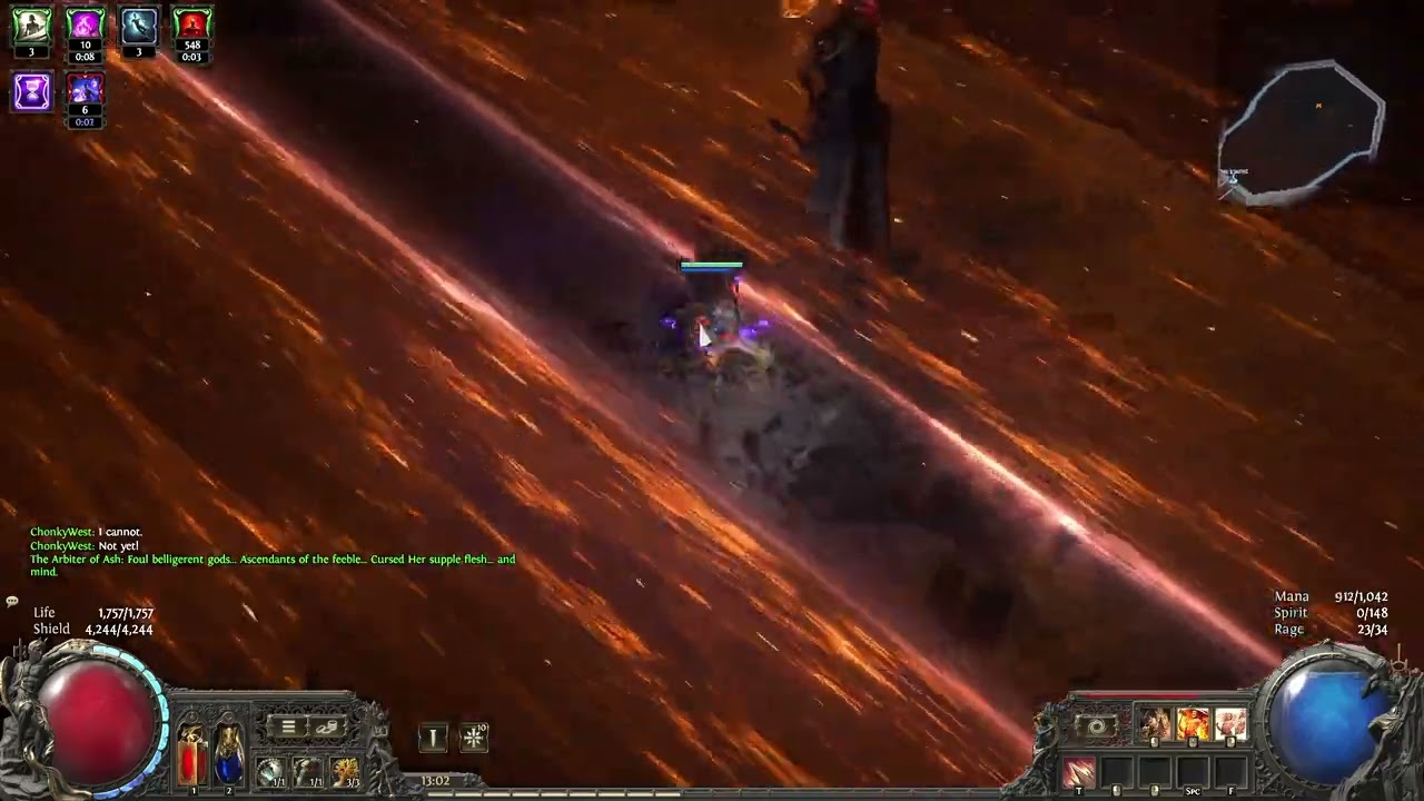 Lvl 95 Shield Chonk - Arbiter Killer HCSSF