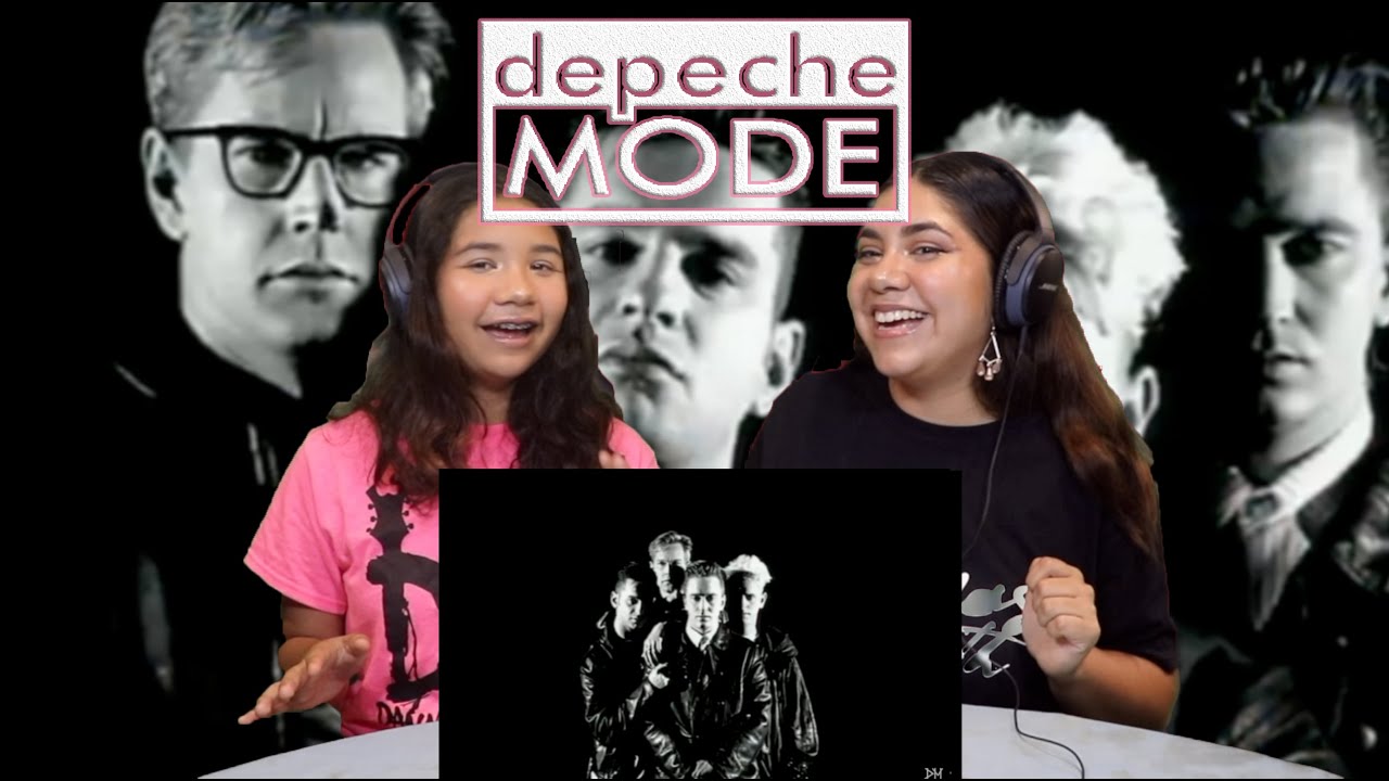 Two Girls React To Depeche Mode - Enjoy The Silence (Official Video)