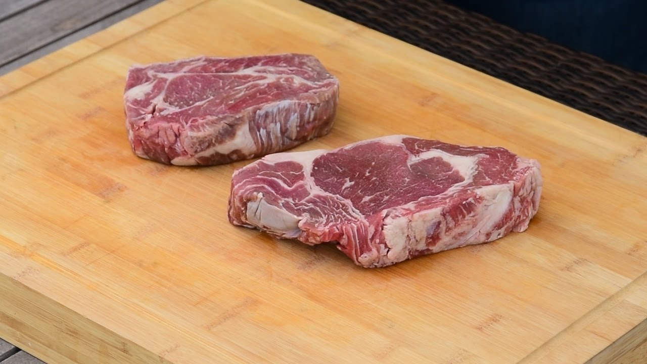Entrecote grillen normal oder rückwärst?