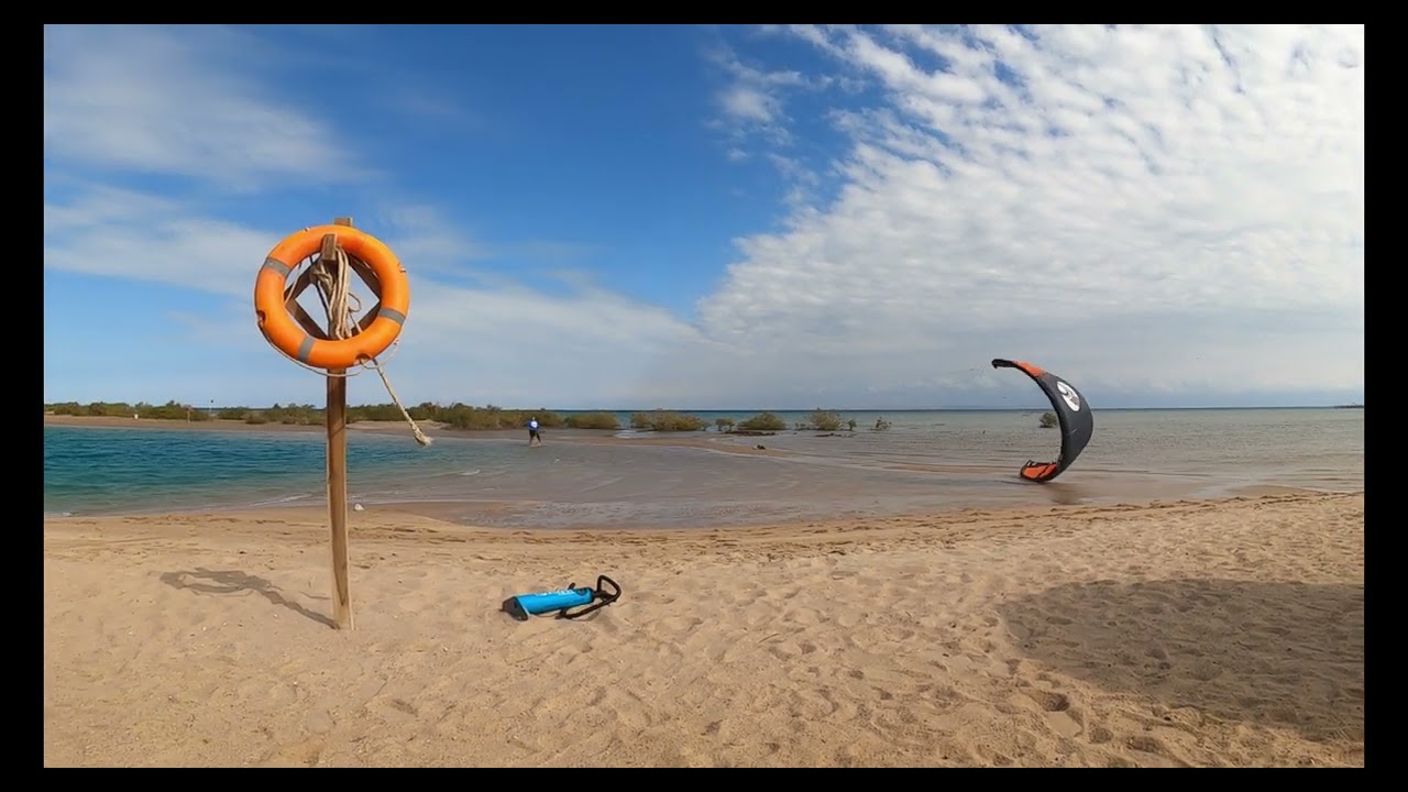 kitesurfing Egipt - styczeń 2022 - el gouna